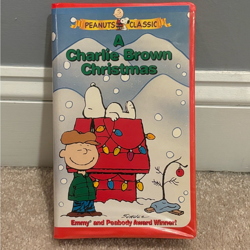 Vintage Charlie Brown Christmas VHS